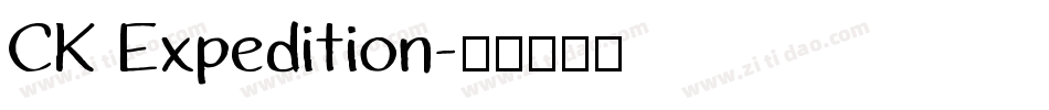 CK Expedition字体转换